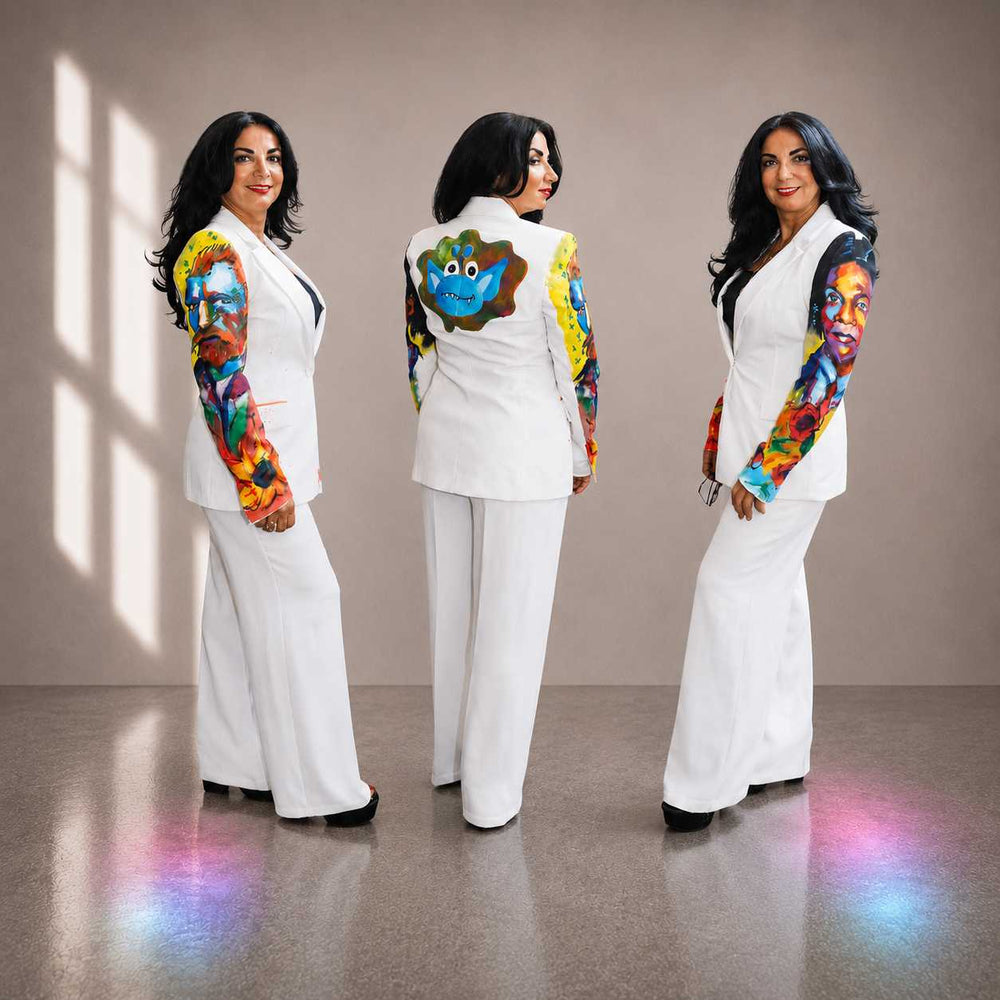 Art Fashion – Anzug Facetten des Augenblicks